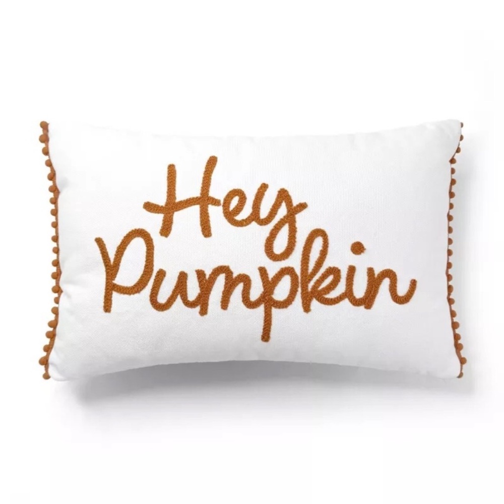“Hey Pumpkin” Pillow - Bullseye's Playground